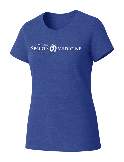 Womens Seriously Soft Royal Frost T-Shirt w/Espanola Logo