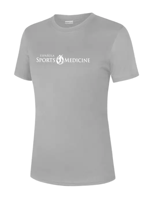  Womens Light Grey PosiCharge Competitor Tee w/Espanola Logo