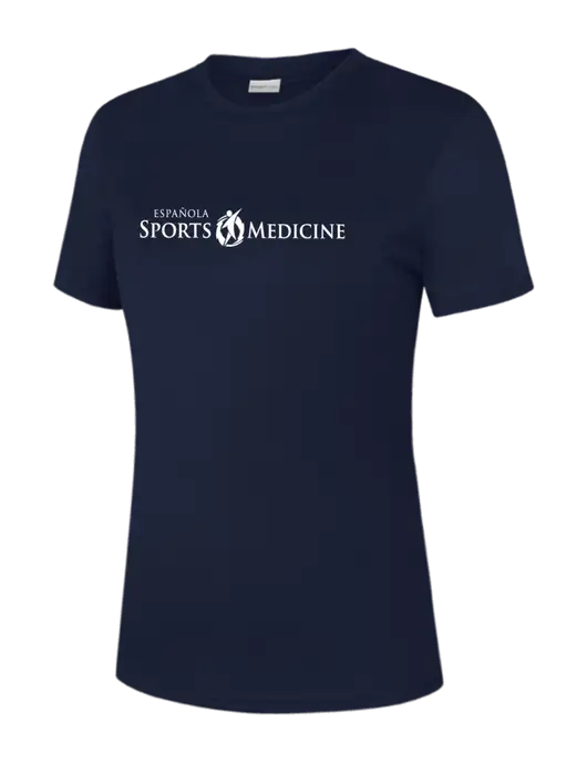 Womens Navy PosiCharge Competitor Tee w/Espanola Logo