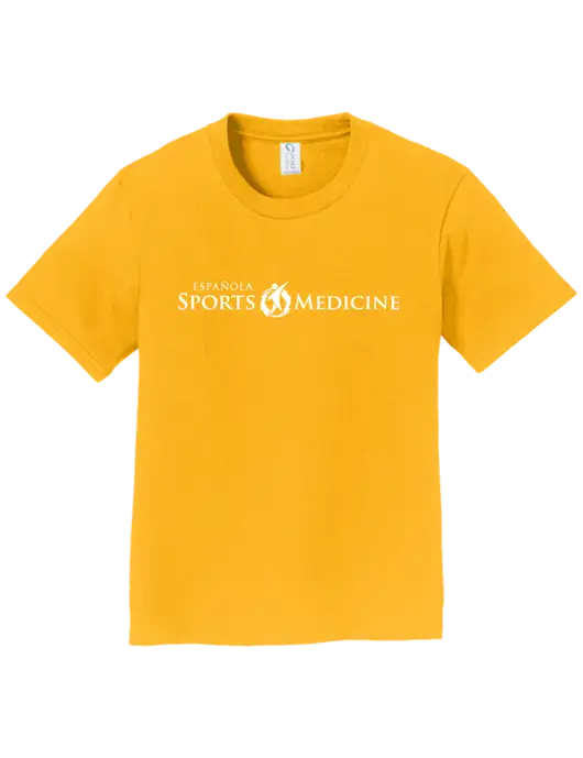Youth Ring Spun Yellow Gold 4.5 oz T-Shirt w/Espanola Logo