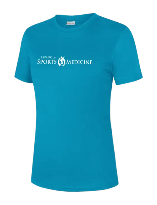  Womens Sapphire PosiCharge Competitor Tee w/Espanola Logo
