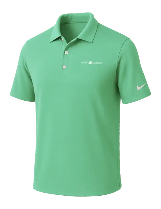 NIKE Very Light Green Dri-Fit Micro Pique Polo w/Espanola Logo
