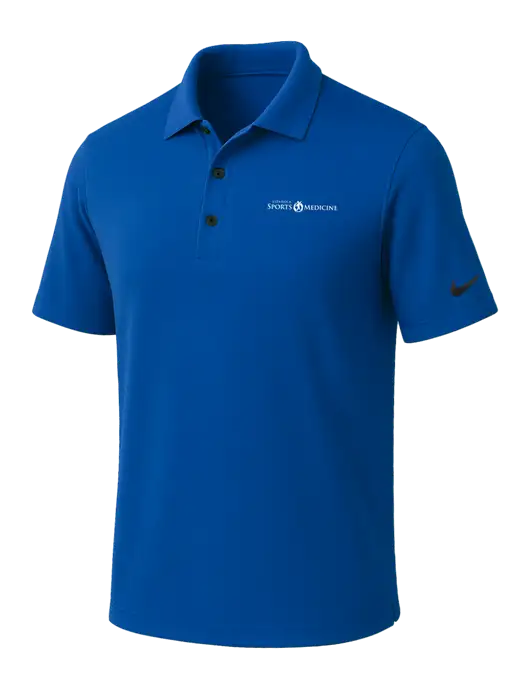 NIKE Dark Royal Dri-Fit Micro Pique Polo w/Espanola Logo