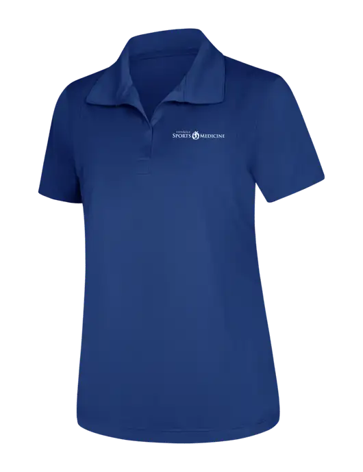 Womens Royal Micropique Sport-Wick Polo w/Espanola Logo